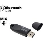 USB ресивер Earldom ET-M40 BT 5.0 со встроенным микрофоном (черный)