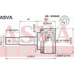 NS-N16A42, ШРУС НАРУЖНЫЙ 22X55X25