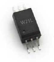 ACPL-W21L-500E, High Speed Optocouplers Optocoupler 5MBd LFT/R