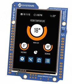 Фото 1/4 4Duino-24, Display Modules 2.4" Arduino IDE PRG Display Touch Wifi