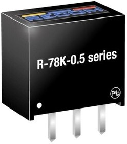 R-78K6.5-0.5, Non-Isolated DC/DC Converters 8-36Vin 6.5Vout 500mA