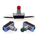 172, Pushbutton Switches 1-pole, OFF - (ON), 10A/15A 250VAC/125VAC not HP rated ...