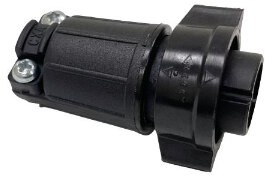 W3180-3PG-P-535, Standard Circular Connector Multi-Con-X Insta-Click Cable End, Male 3#12 Solder