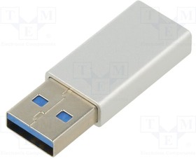 KABADA USB3/USBC OEM-C12, Adapter; OTG,USB 3.0; USB A plug,USB C socket; 5Gbps; white; 3A