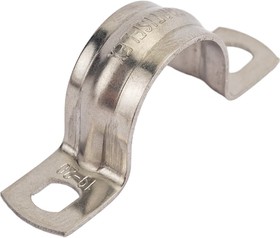 СМД(INOX) 19-20мм, Скоба металлическая двухлапковая, Fortisflex ...