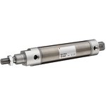 NCMC075-0050T, Pneumatic Piston Rod Cylinder - 3/4in Bore, 12.7mm Stroke ...