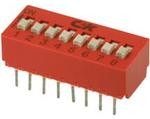 BD03AV, Switch DIP OFF ON SPST 3 Extended Slide 0.1A 25VDC PC Pins 10000Cycles 2.54mm Thru-Hole Tube
