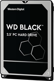 Фото 1/3 Жесткий диск WD Black WD5000LPSX, 500ГБ, HDD, SATA III, 2.5"