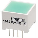 DE/4SGD, LED модуль/15х15мм/ зеленый/568нм/40-80мкд