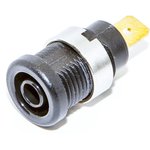 BU-P72913-2, Banana Connector, Red, 36A, 1kV, Gold, Pack of 10 pieces