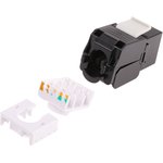 26.11.0352-60, Cat6a RJ45 16 Port Keystone Jack, UTP Shielding