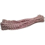 Шнур вязанно-плетенный ПП 4 мм хозяйств., цветной, 20 м 139935