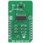 MIKROE-3310, 3D Hall 3 Click 3D Magnetic Sensor for LIS2MDL