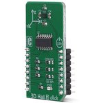 MIKROE-3310, 3D Hall 3 Click 3D Magnetic Sensor for LIS2MDL