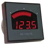 DMR35-ACV1-AC1-R, Digital Panel Meters AC Voltmeter 0-5 to 0-50VAC ranges ...