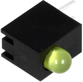 Фото 1/2 H30C-1YD, LED; in housing; yellow; 3mm; No.of diodes: 1; 20mA; 80°; 1.6?2.6V