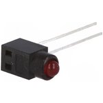 0035.1350, LED; in housing; red; 3mm; No.of diodes: 1; 30mA; Lens: red; 60°; 3V