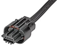 0451460410, Rectangular Cable Assemblies SQUBA 04P PLG OTS CABLE ASSY