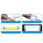 SS-02 LED interior lamp, 12-24V, wide