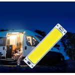 SS-02 LED interior lamp, 12-24V, wide
