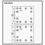 ABL0004HD, Тормозные накладки