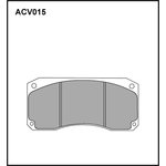 ACV015HD, Колодки тормозные дисковые WVA (29043) HCV