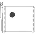LRh 0125, Радиатор отопителя для а/м Лада 2123 (02-)/Chevrolet Niva (02-) ...