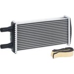 LRh 0347, Радиатор отопителя для а/м ГАЗель-Бизнес (алюм., COMFORT, паяный)