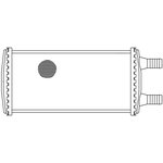 LRh 0347, Радиатор отопителя для а/м ГАЗель-Бизнес (алюм., COMFORT, паяный)