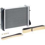 LRh 0101b, Радиатор отоп. (алюм., COMFORT, паяный), Лада 2101-2107 (LRh 0101b)