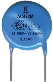 C961U682MZVDBA7317, Cap Disc Safety X1/Y2 300