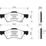 SP1440, SP1440SNS_=GDB4129=810 02=FDB1510 [05019804AA] !колодки дисковые п.\ ...