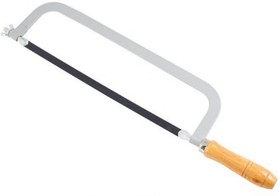 Ножовка по металлу 300мм, деревянная ручка 09-01-001