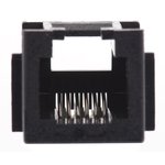 216548-1, 216548 Series Female RJ25 Connector, Through Hole, Cat3