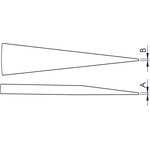 A249CF, Запчасть: наконечник, ESD, 2шт, Совместим с: IDL-249CFR.SA