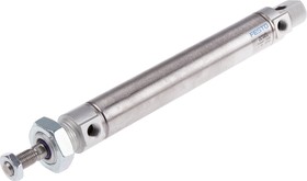 Фото 1/4 DSNU-25-125-PPS-A, Pneumatic Cylinder - 559287, 25mm Bore, 125mm Stroke, DSNU Series, Double Acting