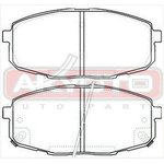AKD-0373, Колодки тормозные дисковые передние, KIA C'EED 2006-