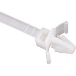 111-85729 T50RSFM-PA66-NA, Cable Tie, 200mm x 4.7 mm, Natural Polyamide 6.6 ...