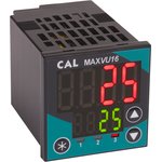 MV160LARR021U0, MAXVU16 1/16 DIN PID Temperature Controller, 48 x 48mm 1 Input, 3 Output Relay, SSR, 24 V ac/dc Supply Voltage