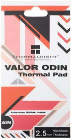Фото 1/2 VALOR-ODIN-95X50-2.5, Термопрокладка Thermalright Valor Odin Thermal Pad 95x50x2.5 mm