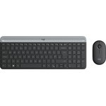 Комплект клавиатура и мышь Logitech Комплект беспроводной Logitech MK470 Slim ...