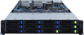 Фото 1/8 Серверная платформа Gigabyte Server Platform R282-3C2 2U CPU(2)3rd Gen Xeon/2xHeatsink up to 270W/DIMM(32) /8x3,5''SATA/ SAS/4x3,5''SATA/SAS