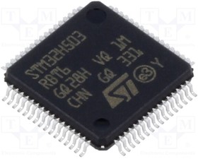 Фото 1/2 STM32H503RBT6, ARM Microcontrollers - MCU Arm Cortex-M33 32-bit 250MHz, 128 Kbytes of Flash, 32 Kbytes of RAM, I3C