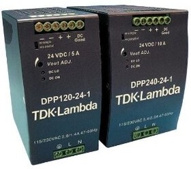 Фото 1/2 DPP120-48-1, DIN Rail Power Supplies 120W 48V 2.5A DIN Rail 115/230VAC