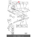 1393640, Клипса пластмассовая