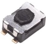 KMR231NGLFS, Switch Tactile OFF Mom SPST Button Gull Wing 0.05A 32VDC 1VA 3N SMD T/R