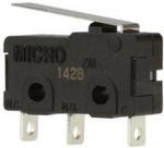 ZM50E20B01, MICRO SWITCH™ Subminiature Basic Switches: ZM Series, Extended Mechanical Life, Single Pole Double Throw (SPDT), ...