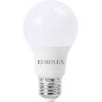 Лампа светодиодная LL-E-A60-11W-230-2,7K-E27 (груша, 11Вт, тепл., Е27) Eurolux, , шт