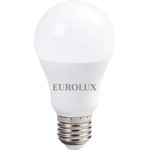 Лампа светодиодная LL-E-A60-15W-230-2,7K-E27 (груша, 15Вт, тепл., Е27) Eurolux, , шт