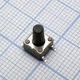 DTSM-65K-V-T/R, Tactile Switches Surface Mounting Type 6*6